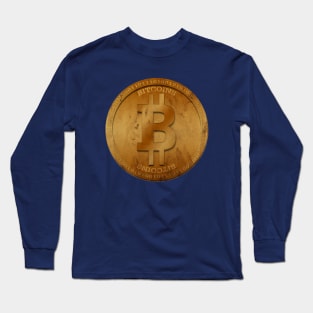 Bitcoin Money Digital Long Sleeve T-Shirt